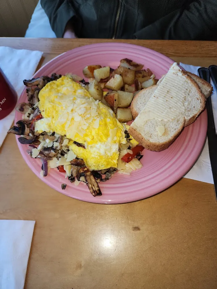 Sausage&Mushroom Omelette